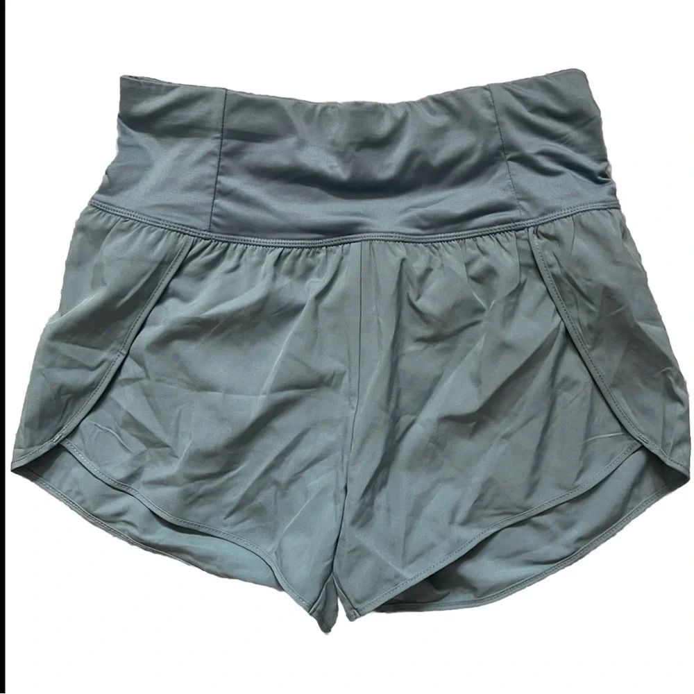 Love Tree Blue High Waisted Running Athletic Shorts NWT M